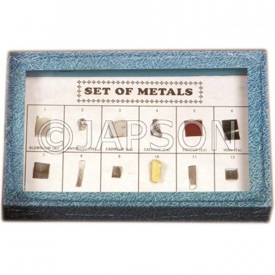 Metal Set, Collection of 12 Metals
