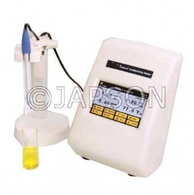 Microprocessor Conductivity/TDS/Salinity/Temp. Meter, Touch Screen