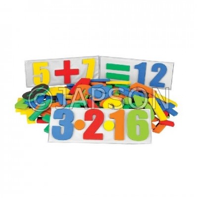 Number with Plate for School Maths Lab