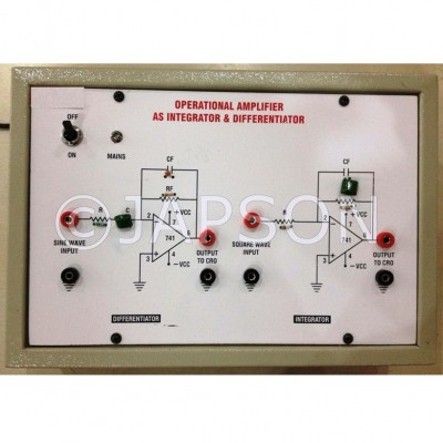 Operational Amplifier as Differentiator & Integrator Experiment Apparatus