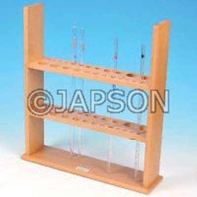 Pipette Stand, Vertical, Wooden