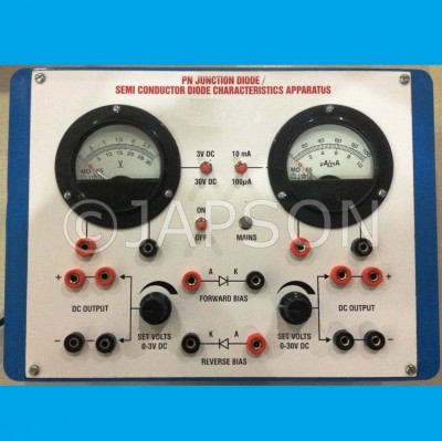 PN Junction / Semiconductor Diode Characteristics Apparatus