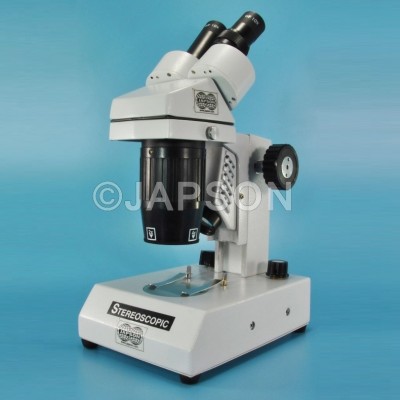 Reseach Stereo Microscope with Turret Mount And Dual Illumination, Monoscope 20x