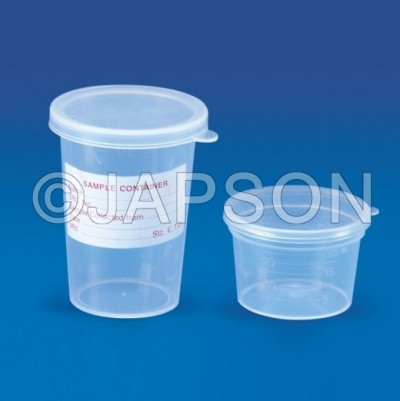 Sample Container (Press & Fit Type)