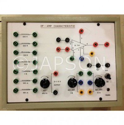 Study of Characteristics of Operational Amplifier Experiment Apparatus