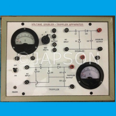 Voltage Doubler & Tripler Circuit Apparatus