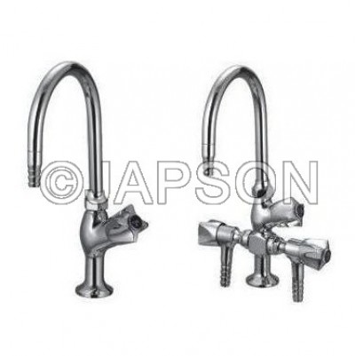 Water Tap, Swan Neck, Knobbed