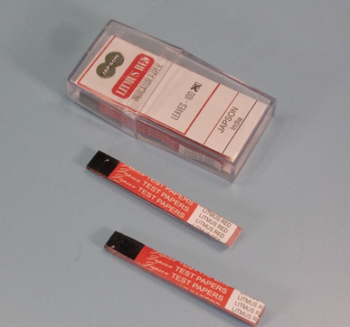 RED LITMUS PAPER