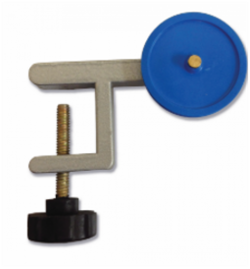 Fixed Single Pulley Made of Aluminum with Bench Hook