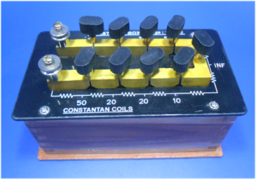VARIOUS RESISTORS ON A BASE