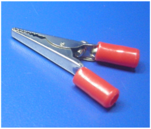 RED ALLIGATOR CLIP