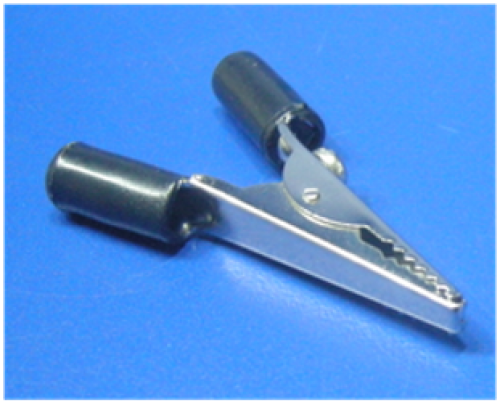 BLACK ALLIGATOR CLIP
