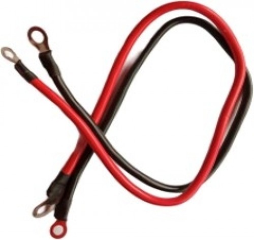 RED CONNECTING WIRES WITH SIDE-OPENING TERMINALS