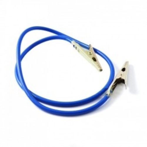 BLUE CONNECTION WIRES WITH CROCODILE CLIPS