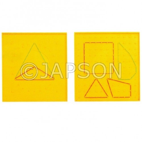 Geoboard Double Sided for School Maths Lab