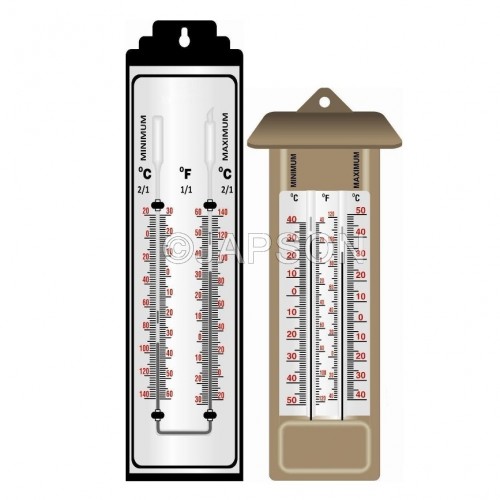 Min/Max Thermometer pk/5