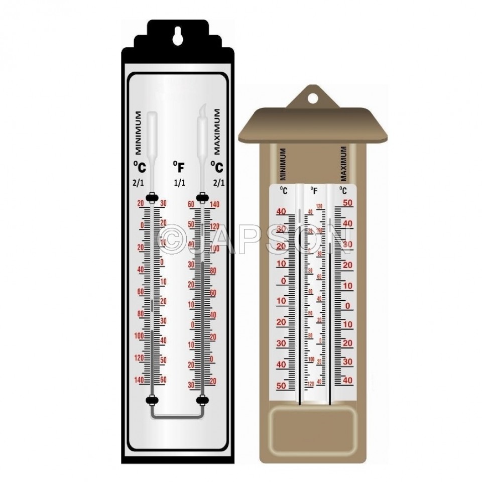 About maximum and minimum thermometer sale
